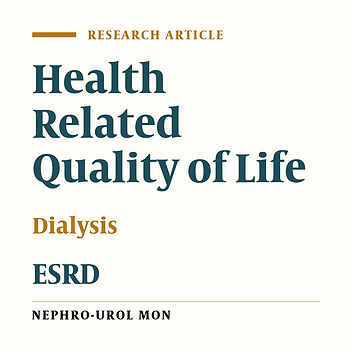 Contributing Factors in Health-Related Quality of Life Assessment of ESRD Patients: A Single Center Study