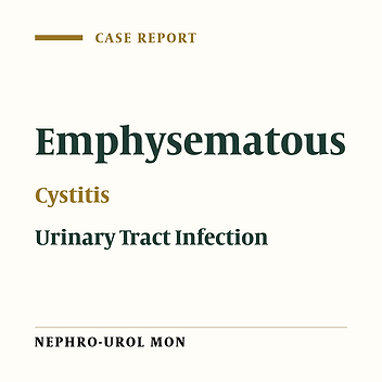 Emphysematous cystitis: a case report and review of the literature