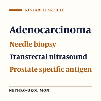 Histopathological lesions in transrectal ultrasound guided biopsies of prostate in patients with raised serum prostate specific antigen: A preliminary report