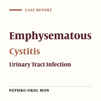 Emphysematous cystitis: a case report and review of the literature