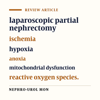 Strategies to Extend Warm Ischemia Time During Laparoscopic Partial Nephrectomy-Part II