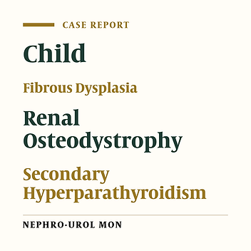 Localized Jaw Enlargement due to Fibrous Dysplasia in a Hemodialysis Patient