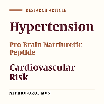 Increased Pro-BNP Secretion in Hypertensive Patients