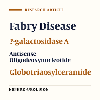 Selective Inhibition of ?-Galactosidase A with Antisense Oligodeoxynucleotide in Mesangial Cells: A Renal Cellular Model for Fabry Disease
