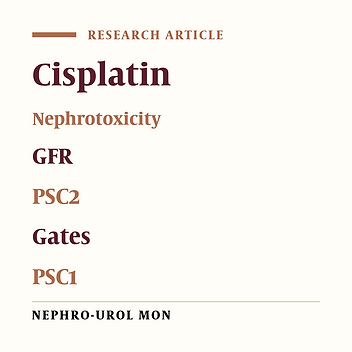 Detection of Early Cisplatin Induced Nephrotoxicity by Serial Estimation of Glomerular Filtration Rate: Comparison of Various Methods