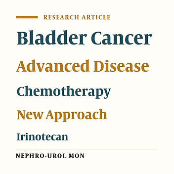 Treatment of Advanced Transitional Cell Carcinoma of the Bladder by Irinotecan in an Experimental Animal Model