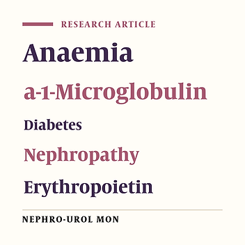 Effect of Epoetin Induced Normal Hb on Progression of Nephropathy in Insulin Treated Diabetic Patients with Renal Anaemia