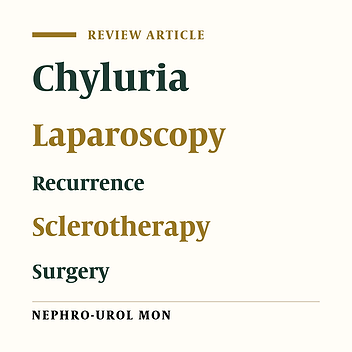 Chyluria - An Overview