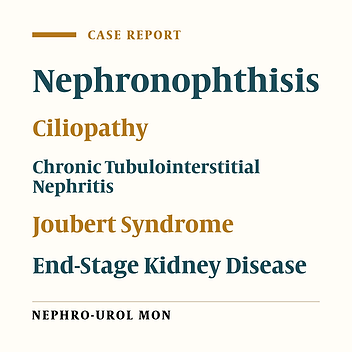 Senior-Loken and other Renal-Retinal Syndromes: A Case Report and Review