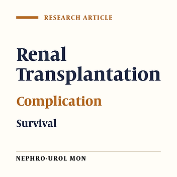 Does Renal Artery Multiplicity Have Impact on Patient and Allograft Survival Rates?