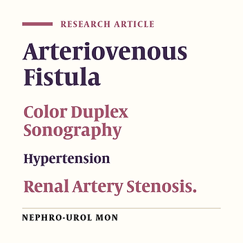 Pitfalls and Sources of Error of Color Duplex Sonography in Screening for Renovascular Hypertension