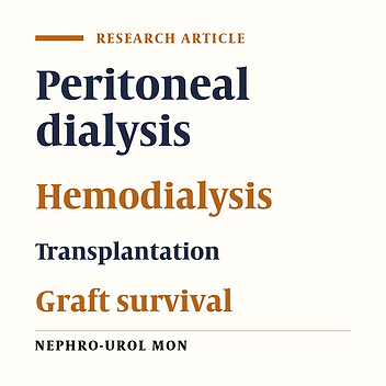 Effect of Dialysis Modality on Transplantation Outcome in Living-Donor Renal Transplantation