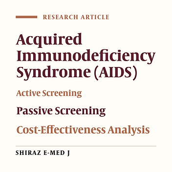 Cost-Effectiveness of Active Screening for Early Identification of HIV in Injection Drug Users
