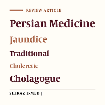 A Mini-review on Medicinal Plants Used for the Treatment of Jaundice in the Canon of Medicine