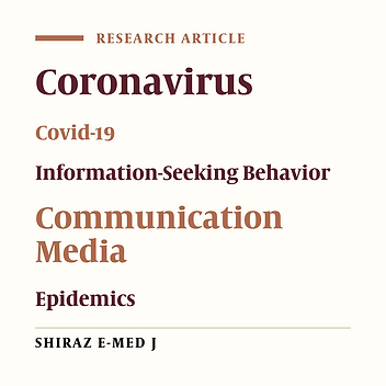 Public Adults Information Seeking Behaviors During Early Weeks of COVID-19 Epidemic: Early Lessons for Improvement of Epidemic Communication