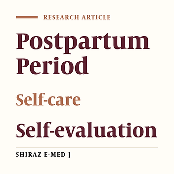 Efficacy of an Early Self-care-Based Education Program on the Self-evaluation of Primiparous Postpartum Mothers: A Randomized Controlled Clinical Trial