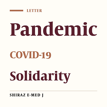 Solidarity in the Time of COVID-19 Pandemic