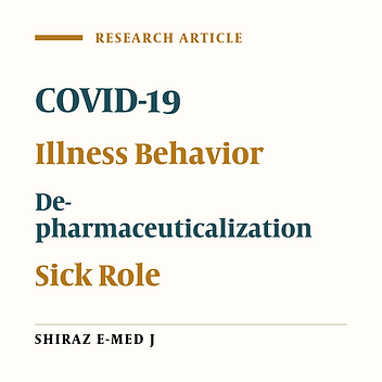 Illness Behavior in the Face of COVID-19 Infection: A Qualitative Study on Homecare in Afghanistan