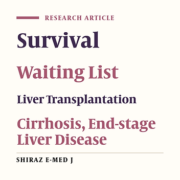 Mortality and Its Determinants in Adult Patients with End-stage Liver Disease on Waiting List for Liver Transplantation: A Preliminary Report on Baseline Data