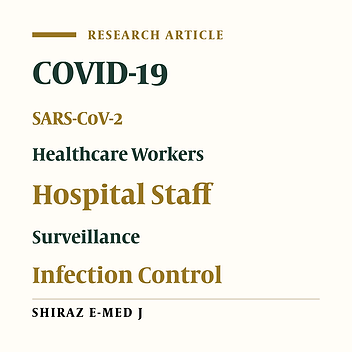 Prevalence of Anti-SARS-CoV-2 Antibody in Hospital Staff in Double-Center Setting: A Preliminary Report of a Cohort Study From Iran