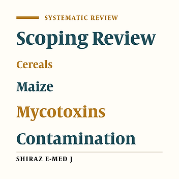 A Scoping Review of Mycotoxin Contamination of Maize and Other Grains in South Africa
