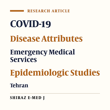 Comparison of the Epidemiological Features of COVID-19 Patients Transported by the Emergency Medical Service in the First vs. Second Wave of the Pandemic; a Comparative Report from Tehran, Iran