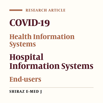 Challenges of Health Information Systems (HISs) During COVID-19 Pandemics: Lessons Learned from Teaching Hospitals in a Developing Country