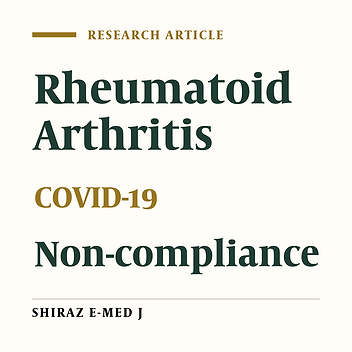 Correlation Between Stress, Anxiety and Depression of Patients with Rheumatoid Arthritis During COVID-19 Pandemic and Their Non-compliance to Treatment: A Cross-sectional Study