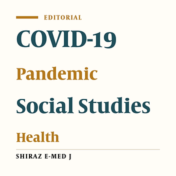 COVID-19 Pandemic Is a Total Social Fact: Urgent Need for Social Studies on COVID-19 Pandemic