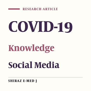 Knowledge of Social Media Users about COVID-19 and its Challenges: A Mixed Methods Study