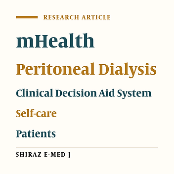 Mobile Health Could Be a Solution in Overcoming Challenges of Care in Patients Who Need Peritoneal Dialysis