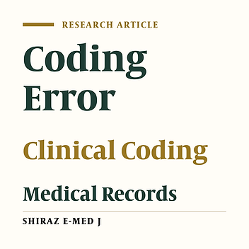 Factors Affecting Clinical Coding Errors