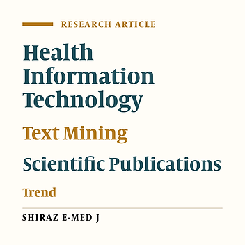 Identifying the Trends of Global Publications in Health Information Technology Using Text-mining Techniques