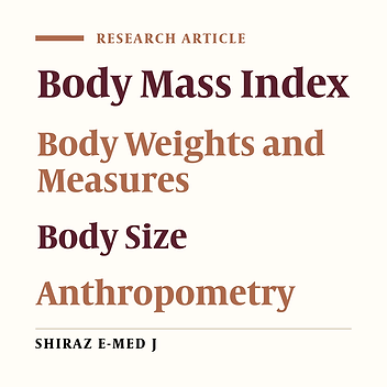 Development of Gender-Specific Equations for Estimating Body Weight and Height Based on Anthropometric Measurements in Adults from Shiraz, Iran