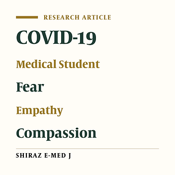 Fear and Empathy with COVID-19 Patients Among Medical Students