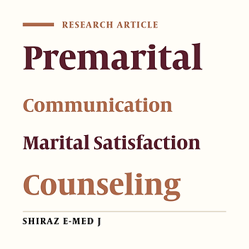 Effect of Premarital Counseling on Marital Satisfaction