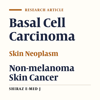 An Epidemiology Study and Risk of Subsequent Basal Cell Carcinoma, A 5-year Retrospective Investigation