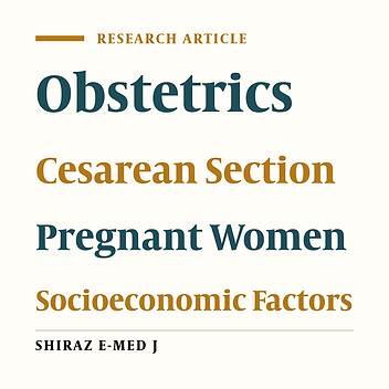 Non-obstetric Causes of Cesarean Section in Iranian Pregnant Women Referring to Medical Services Commission