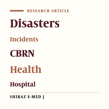 Investigating the Level of Preparedness of Iranian Hospitals against CBRN Incidents: A Case Study of Hospitals in West Azerbaijan Province