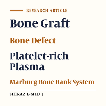 Effect of Platelet-rich Plasma Combined with Marburg Bone Bank-prepared Bone Graft in Rabbit Bone Defect Model