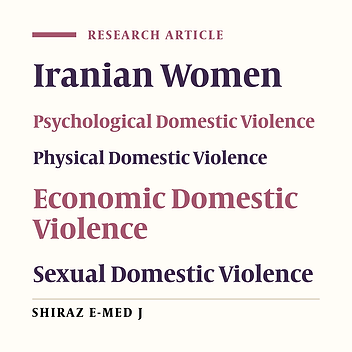 Investigating the Extent and Social-Demographic Determinants of Domestic Violence Against Women
