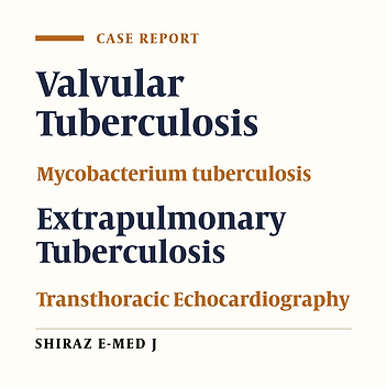 Mitral Valve Mass in a Patient with Positive Tuberculosis Wound Pathology: Successful Medical Management and Regression of Cardiac Mass