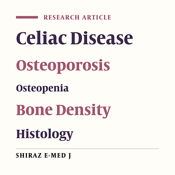 Risk Factors for Decreased Bone Density in Adults with Celiac Disease