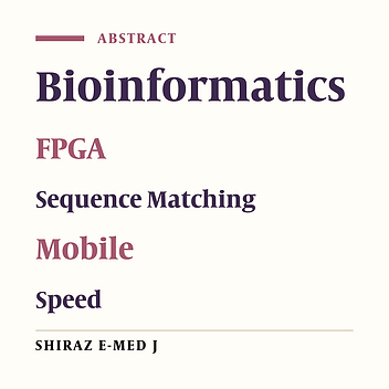 Design and Implement FPGA-Based Hardware and Software for Mobile Bioinformatics