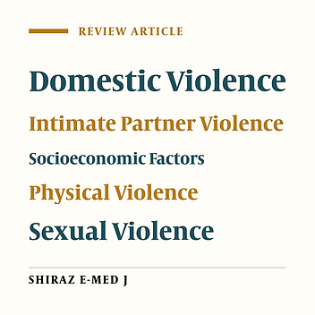 Prevalence, Socioeconomic Determinants, and Regional Disparities of Intimate Partner Violence (IPV) in India: A Review Over the Three National Family Health Surveys
