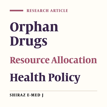 The New Model of Prioritizing Orphan Drugs: The Case Study for Hemophilia, SMA, CF and MS