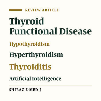 Illuminating the Path to Thyroid Disorder Management Using Artificial Intelligence: A Narrative Review