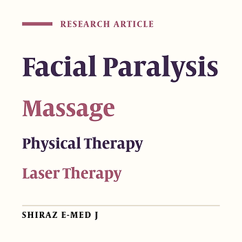 High-power Laser Therapy for Bell's Palsy Recovery: Opening a New Window; a Randomized Clinical Trial