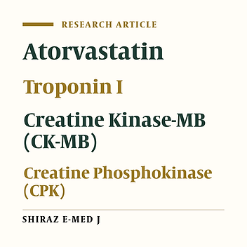 The Effect of High-dose Statin on Cardiac Biomarkers Following Lower Limb Vascular Surgery: A Randomized Clinical Trial