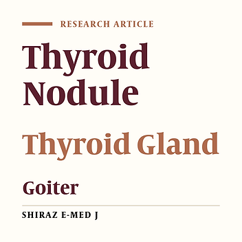 Ten-year Comparison of the Prevalence of Thyroid Cancer in the Neck With Retrosternal Thyroid in Shahid Beheshti and Ayatollah Rouhani Hospitals in Babol, Iran